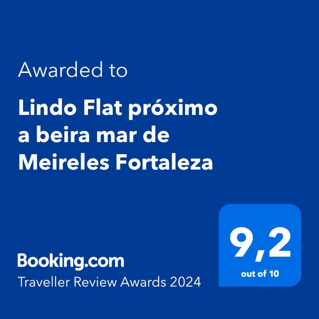 Lindo Flat Proximo A Beira Mar De Meireles Fortaleza Eksteriør billede